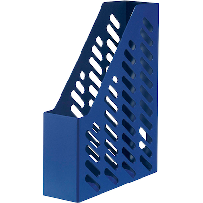 Artikelbild 3 für office discount Stehsammler 1601-DO-14 blau Kunststoff, DIN A4, Artikelnummer 831554