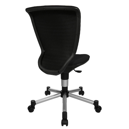 Artikelbild 5 für Topstar Kinderdrehstuhl Titan® Junior 3D, 71407 BI0 Stoff schwarz, Gestell silber, Artikelnummer 811778