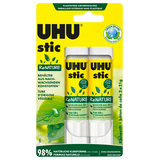 Artikelbild 1 für 2 UHU stic ReNATURE Klebestifte 2x 21,0 g, Artikelnummer 451973