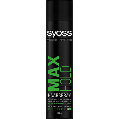 Artikelbild für SYOSS Max Hold Halt 5 Haarspray 400 ml, Artikelnummer 541837