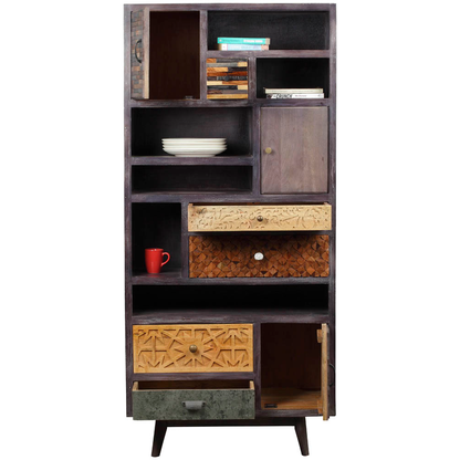 Artikelbild 2 für Garden Pleasure Regalschrank TOBOL, 304070 braun 80,0 x 40,0 x 183,0 cm, Artikelnummer 543839