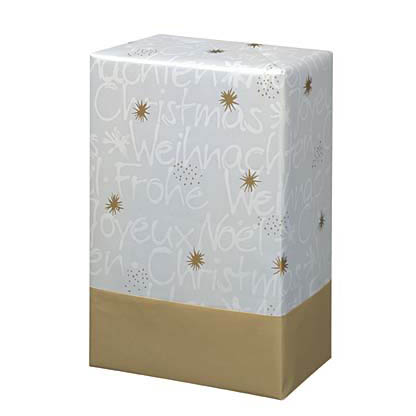 Artikelbild 2 für JUNG SCHÖNER VERPACKEN Geschenkpapier Wünsche Schrift mehrfarbig beidseitig bedruckt, 20,0 m, Artikelnummer 537357