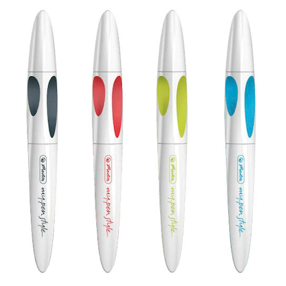 Artikelbild 2 für herlitz my.pen style Tintenroller Ocean Blue 1,0 mm, Schreibfarbe: blau, 1 St., Artikelnummer 201962