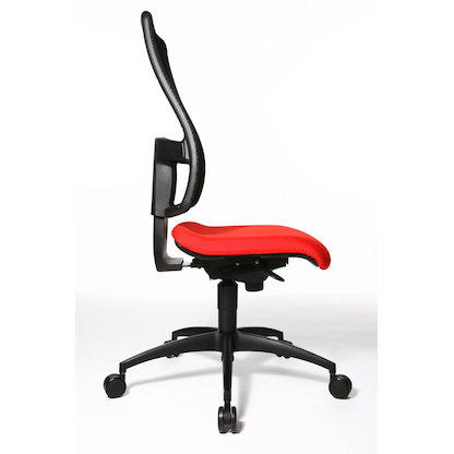 Artikelbild 4 für Topstar Bürostuhl Syncro Net, SN100 T31 Stoff rot, Gestell schwarz, Artikelnummer 612364