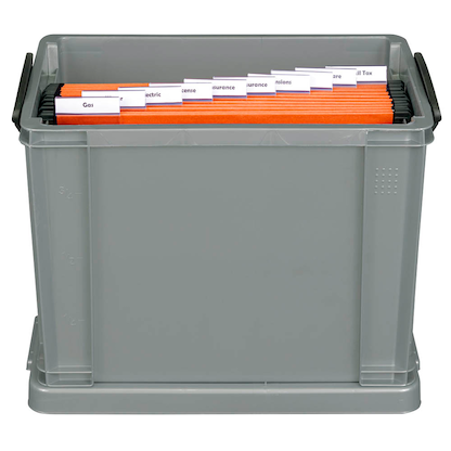 Artikelbild 2 für Really Useful Box Aufbewahrungsbox 19,0 l silber 39,5 x 25,5 x 29,0 cm, Artikelnummer 639013