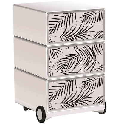 Artikelbild 11 für PAPERFLOW easyBox Black & White Rollcontainer weiß, schwarz 4 Auszüge 39,0 x 43,6 x 64,2 cm, Artikelnummer 216006