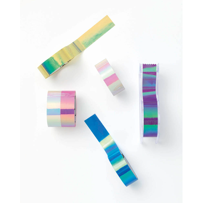 Artikelbild 3 für folia Magic Rainbow Deko-Klebeband glänzend 12,0 mm x 2,0 m 6 Rollen, Artikelnummer 287439