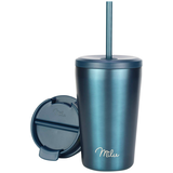 Artikelbild 1 für Milu Isolierbecher grünblaumetallic 500,0 ml, Artikelnummer 534187