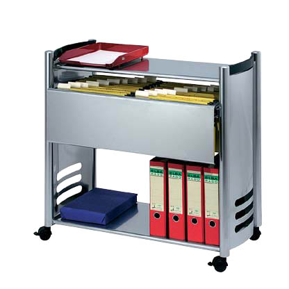 Artikelbild 14 für Kerkmann Hängemappenwagen Typ 29 grau für bis zu 100 Hängemappen, Artikelnummer 476440