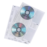 Artikelbild 1 für DURABLE 4er CD-/DVD-Hüllen A4 transparent, 5 St., Artikelnummer 322651