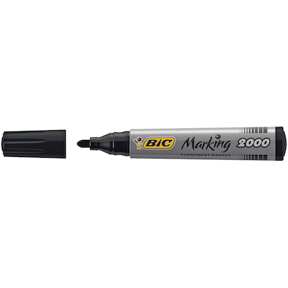 Artikelbild 8 für BIC MARKING® 2000 ECOlutions® Permanentmarker schwarz 1,7 mm, 1 St., Artikelnummer 354047