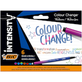 Artikelbild 1 für BIC Intensity Color Change Fineliner farbsortiert 0,4 mm, 6 St., Artikelnummer 844537