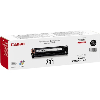 Artikelbild 2 für Canon 731 BK schwarz Toner, Artikelnummer 340986