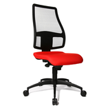 Artikelbild 1 für Topstar Bürostuhl Syncro Net, SN100 T31 Stoff rot, Gestell schwarz, Artikelnummer 612364