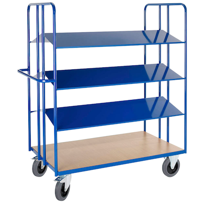 Artikelbild 7 für Rollcart Kommissionierwagen 16-4420 blau 135,0 x 40,0 x 174,0 cm, Artikelnummer 656381
