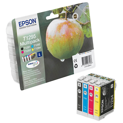 Artikelbild 24 für EPSON T1295L schwarz, cyan, magenta, gelb Druckerpatronen, 4er-Set, Artikelnummer 546069