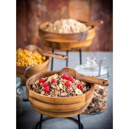 Artikelbild 3 für APS Schale ACACIA braun 2,5 l, Artikelnummer 195517