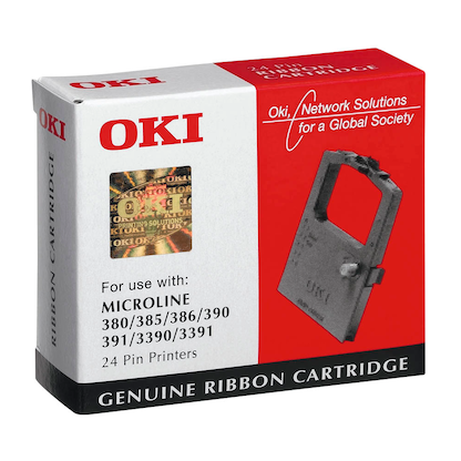 Artikelbild 2 für OKI 09002309 schwarz Farbband, 1 St., Artikelnummer 569913