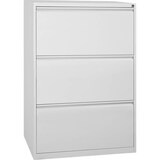 Artikelbild 1 für Gürkan Hängeregistraturschrank lichtgrau 3 Schubladen 76,0 x 62,0 x 101,0 cm, Artikelnummer 562494