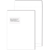 Artikelbild 1 für MAILmedia Faltentaschen DIN C4 mit Fenster weiß mit 4,0 cm Falte, 100 St., Artikelnummer 157152