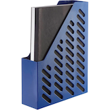 Artikelbild 1 für office discount Stehsammler 1601-DO-14 blau Kunststoff, DIN A4, Artikelnummer 831554