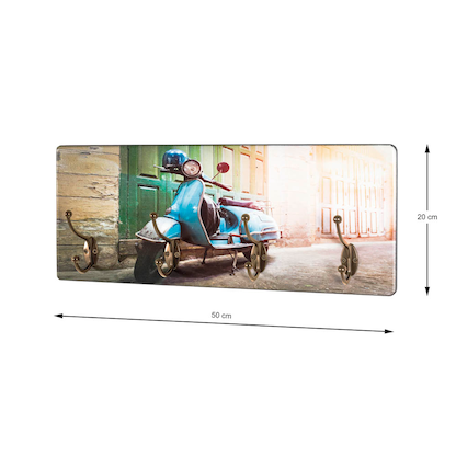 Artikelbild 2 für HAKU Möbel Wandgarderobe 17997 Motiv Holz 4 Haken 50,0 x 20,0 cm, Artikelnummer 551552