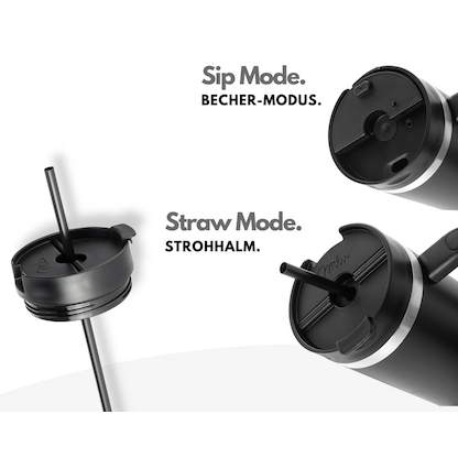 Artikelbild 8 für Milu Isolierbecher schwarz 1,2 l, Artikelnummer 534176