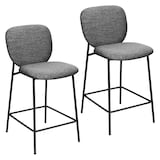 Artikelbild 1 für 2 meet powered by PAPERFLOW Barhocker TWIST grau, Artikelnummer 590297