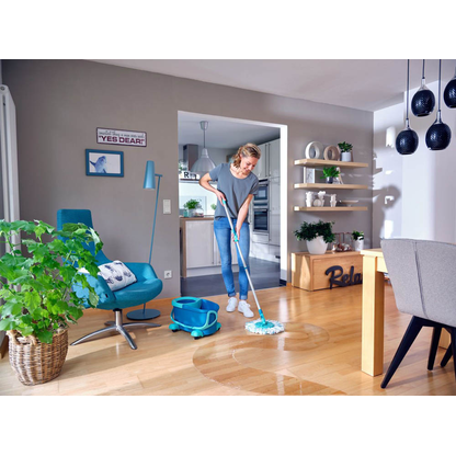 Artikelbild 4 für LEIFHEIT Rollwagen für Wischsysteme Clean Twist Ergo türkis, 2 St., Artikelnummer 142032