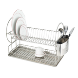 Artikelbild 1 für Maximex Geschirrabtropfständer Exclusiv Duo silber, Artikelnummer 431637