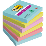 Artikelbild 1 für Post-it® Super Sticky Cosmic Haftnotizen extrastark farbsortiert, 6 Blöcke, Artikelnummer 308142