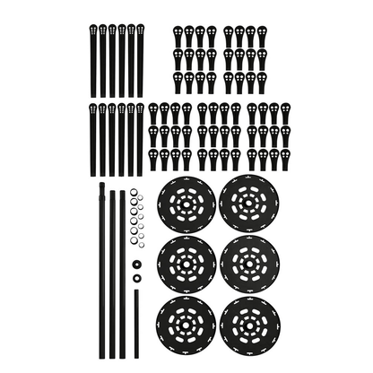 Artikelbild 7 für WENKO Teleskop-Schuhregal Achilles schwarz 30,0 x 30,0 x 100,0 - 300,0 cm, 1 St., Artikelnummer 817211