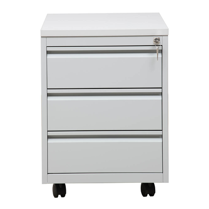 Artikelbild 4 für Gürkan Rollcontainer lichtgrau 3 Auszüge 46,0 x 79,0 x 62,0 cm, Artikelnummer 473009