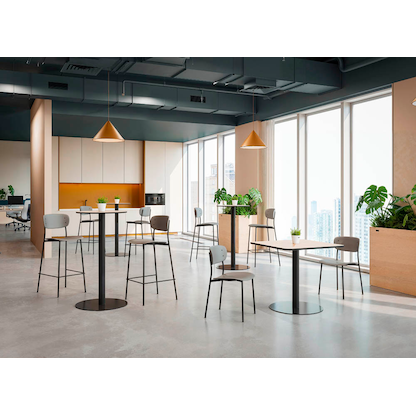 Artikelbild 8 für 2 meet powered by PAPERFLOW Besucherstühle SOHO CHSOHOX2.01.08 grün Kunststoff, Artikelnummer 590537