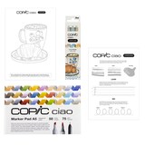 Artikelbild 1 für COPIC® Ciao 3D Cozy Palette Starter Layoutmarker-Set farbsortiert 1,0 + 6,0 mm, 1 Set, Artikelnummer 606586