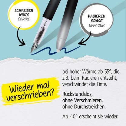 Artikelbild 5 für ONLINE® magiXX Dark Shadow Patronenfüller schwarz M (mittel), Artikelnummer 708956