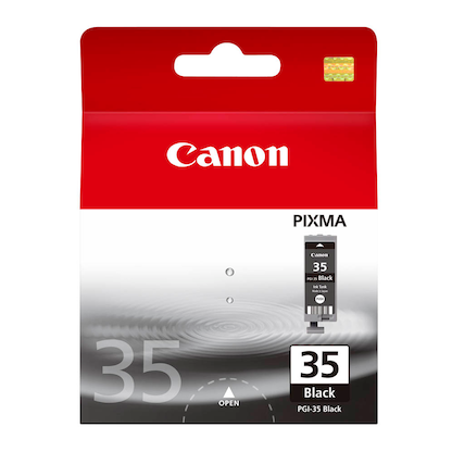 Artikelbild 3 für Canon PGI-35 BK schwarz Druckerpatrone, Artikelnummer 201806