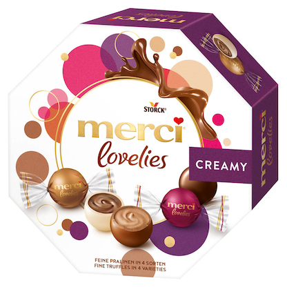 Artikelbild 4 für merci® lovelies Creamy Pralinen 13St./185,0 g, Artikelnummer 954762