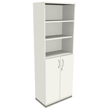 Artikelbild 1 für fm Regalschrank Sidney, 4260672330942 weiß 80,0 x 44,2 x 222,1 cm, Artikelnummer 510604