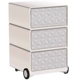 Artikelbild 1 für PAPERFLOW easyBox Classic Chic Rollcontainer weiß, bunt 4 Auszüge 39,0 x 43,6 x 64,2 cm, Artikelnummer 215097
