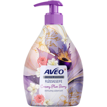 Artikelbild für AVEO Creamy Plum Berry Flüssigseife 500 ml, Artikelnummer 603827