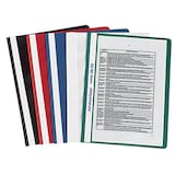 Artikelbild 1 für 50 Schnellhefter Kunststoff farbsortiert DIN A4, Artikelnummer 624882