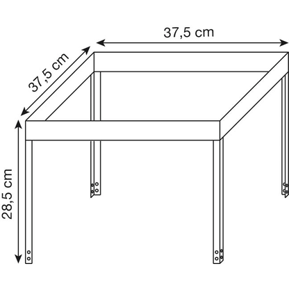 Artikelbild 2 für viasit Hängeregistraturkorb ohne Mappen silber, Artikelnummer 214692