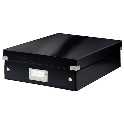 Artikelbild für AKTION: LEITZ Click & Store Aufbewahrungsbox 900 Blatt schwarz 28,0 x 37,0 x 10,0 cm mit Prämie nach Registrierung, Artikelnummer 410201