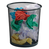 Artikelbild 1 für Zeller Meshline Papierkorb 12,0 l anthrazit, Artikelnummer 810994