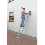 Artikelbild 1 für KRAUSE Anlegeleiter Stabilo silber 10 Stufen, H: 270,0 cm, Artikelnummer 665531