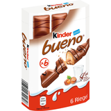Artikelbild 1 für kinder bueno Schokoriegel 6 St., Artikelnummer 977918
