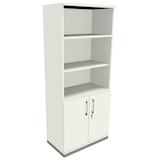 Artikelbild 1 für fm Regalschrank Oldenburg, 4260672331833 weiß 80,0 x 44,2 x 186,9 cm, Artikelnummer 510653