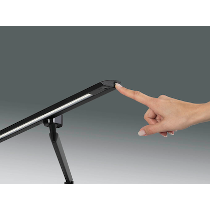 Artikelbild 3 für Hansa LED Zirkon LED-Schreibtischlampe schwarz 12 W mit Tischklemme, Artikelnummer 325537