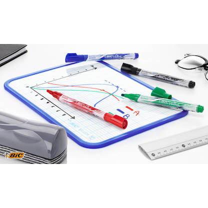Artikelbild 7 für BIC Velleda Whiteboard-Marker-Set farbsortiert 2,2 mm, 4 St., Artikelnummer 147676